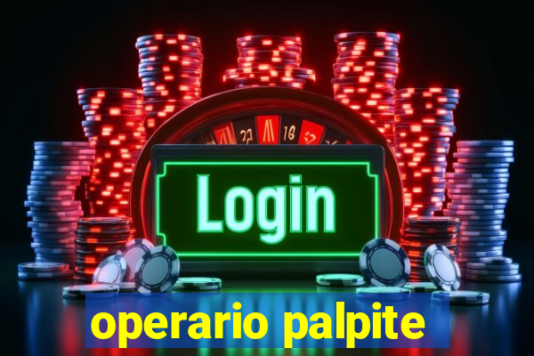 operario palpite