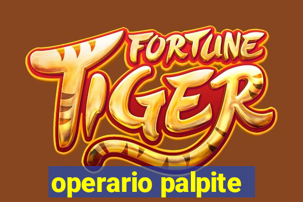 operario palpite