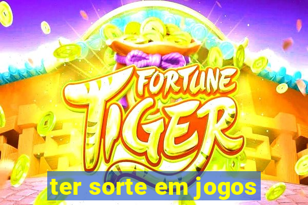 ter sorte em jogos