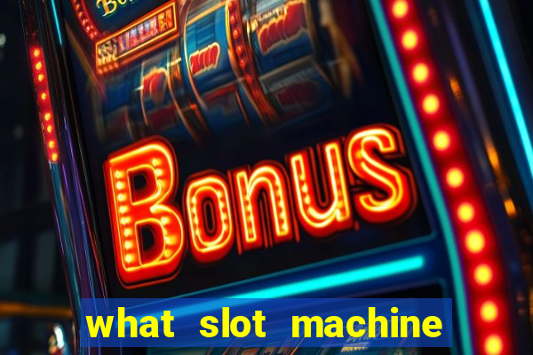 what slot machine has the best odds