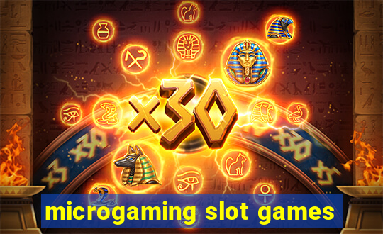 microgaming slot games