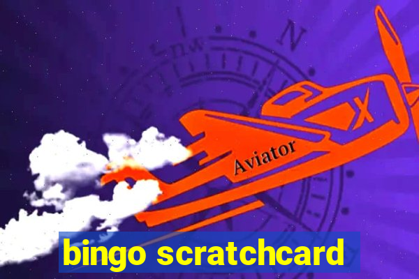 bingo scratchcard