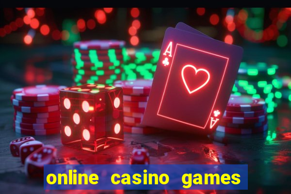 online casino games for real cash