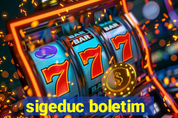 sigeduc boletim