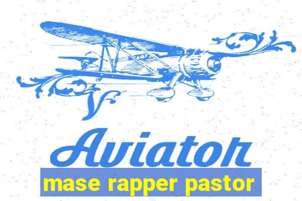 mase rapper pastor