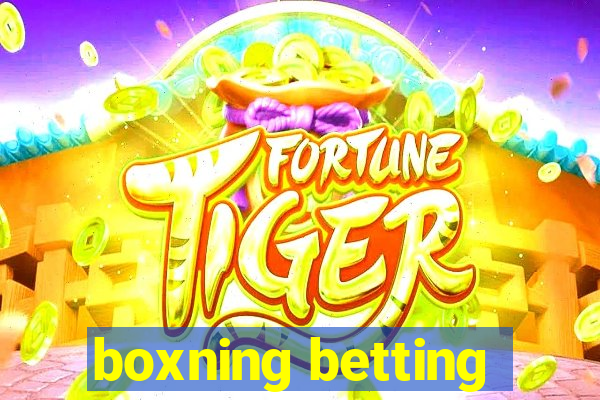 boxning betting