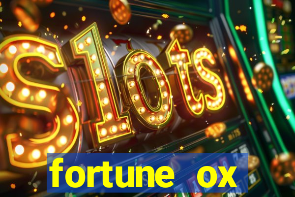 fortune ox horários pagantes