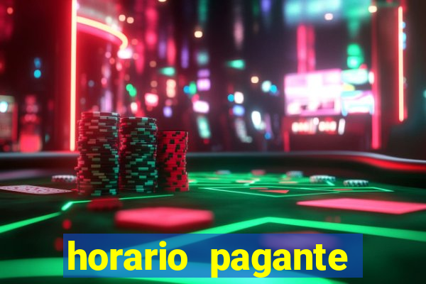 horario pagante fortune tiger