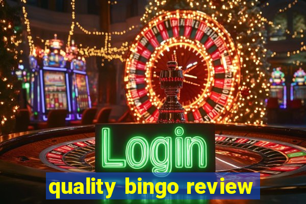 quality bingo review