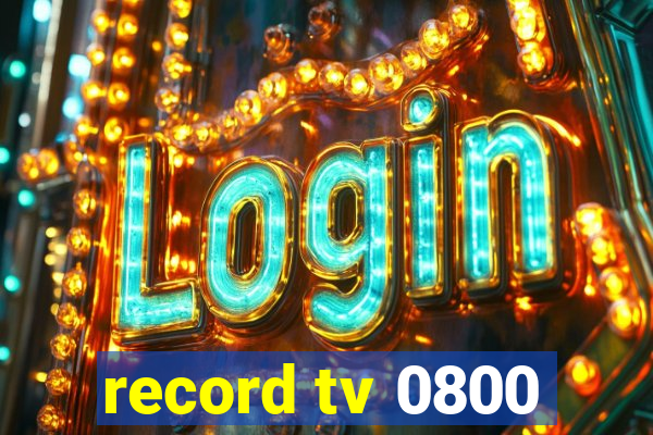 record tv 0800