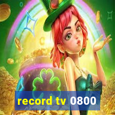 record tv 0800