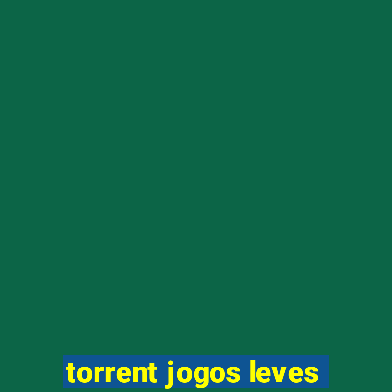 torrent jogos leves