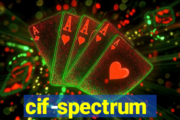 cif-spectrum