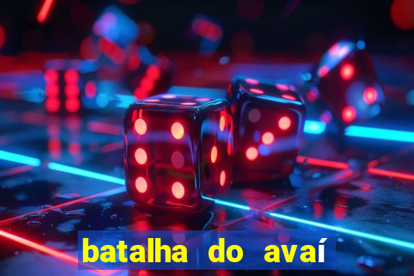 batalha do avaí (pedro américo)