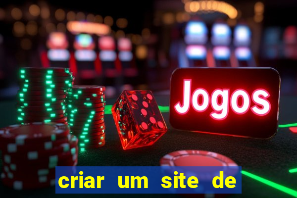 criar um site de jogos agora