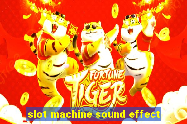 slot machine sound effect