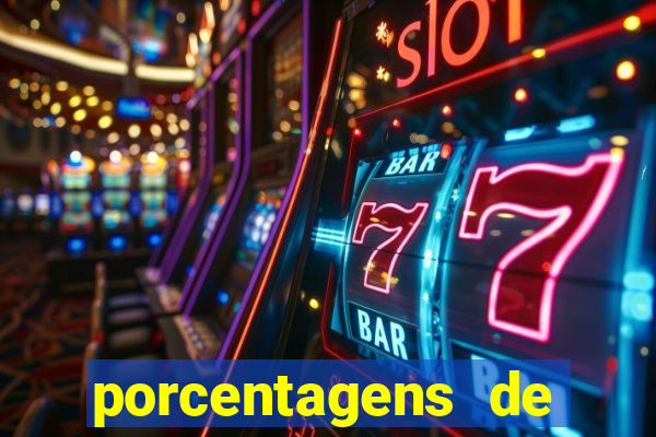 porcentagens de jogos pagantes