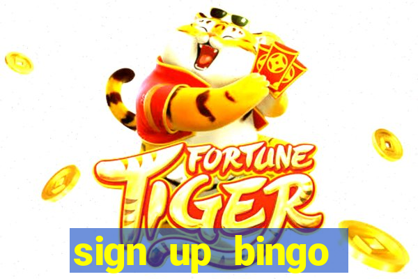 sign up bingo bonus no deposit