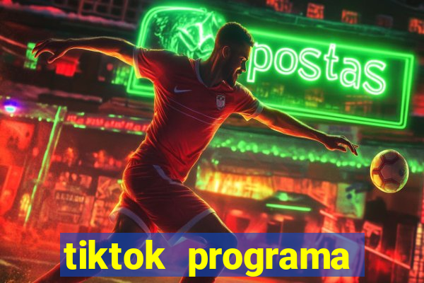 tiktok programa criativo beta