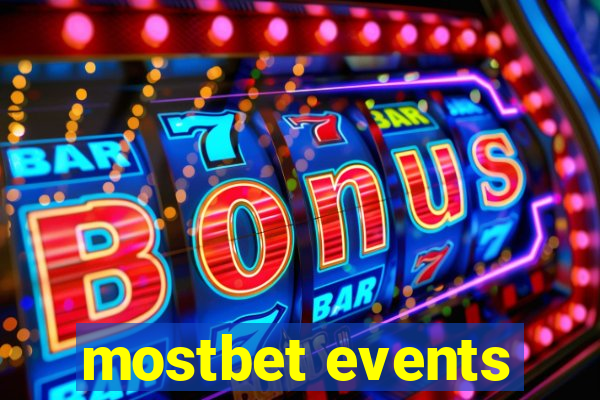 mostbet events