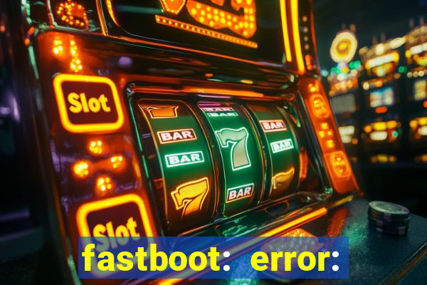 fastboot: error: failed to identify current slot