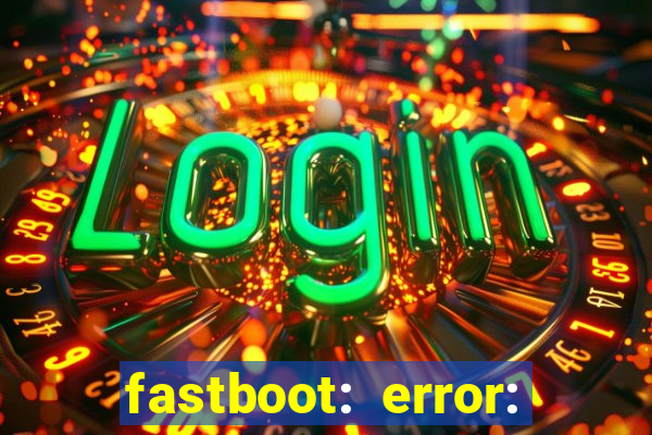 fastboot: error: failed to identify current slot