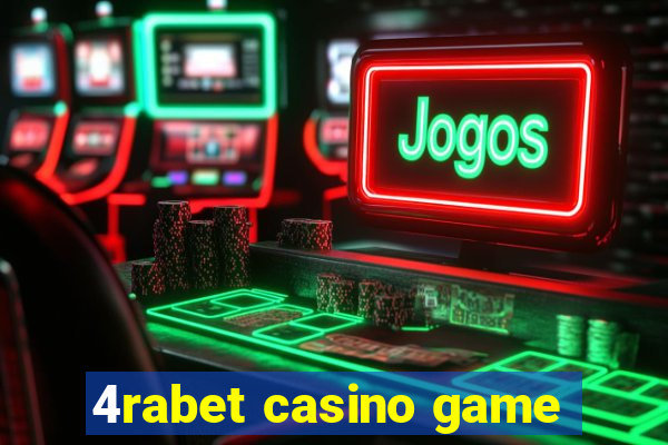 4rabet casino game