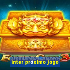 inter próximo jogo