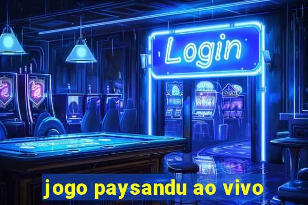 jogo paysandu ao vivo