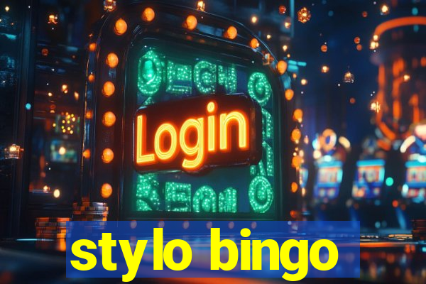 stylo bingo