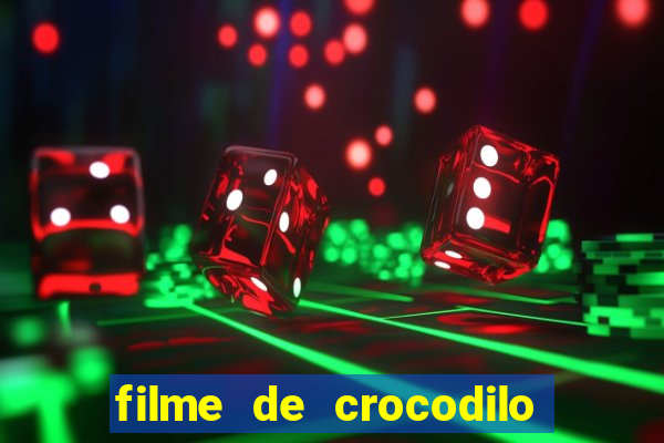 filme de crocodilo na áfrica