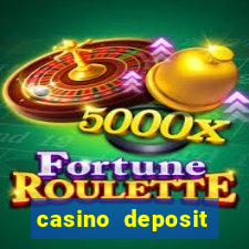 casino deposit bonus codes