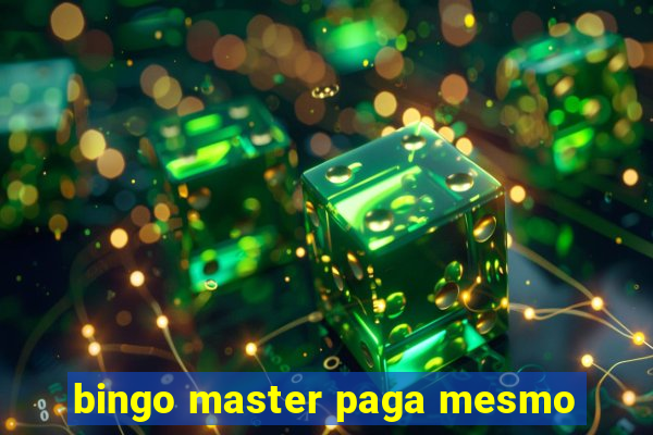 bingo master paga mesmo