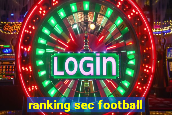 ranking sec football