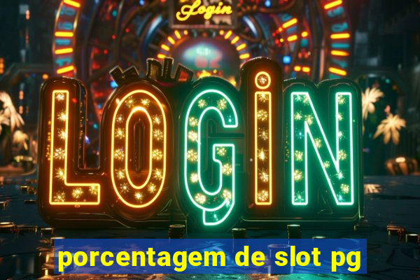 porcentagem de slot pg