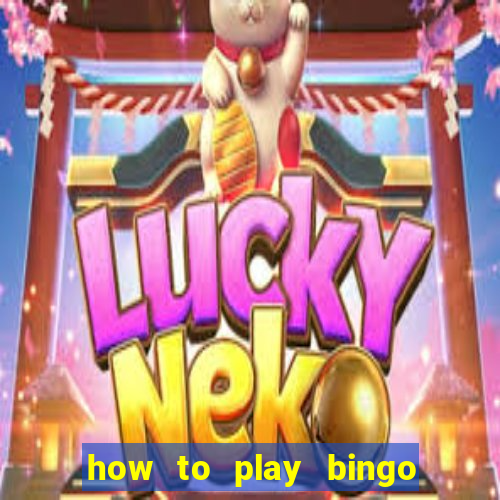 how to play bingo bonus scratch card