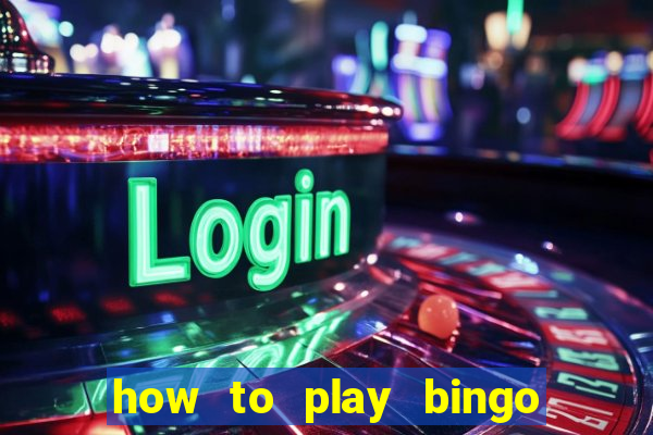 how to play bingo bonus scratch card