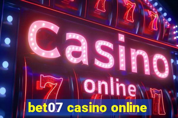 bet07 casino online