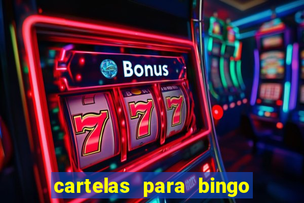 cartelas para bingo da multiplica??o