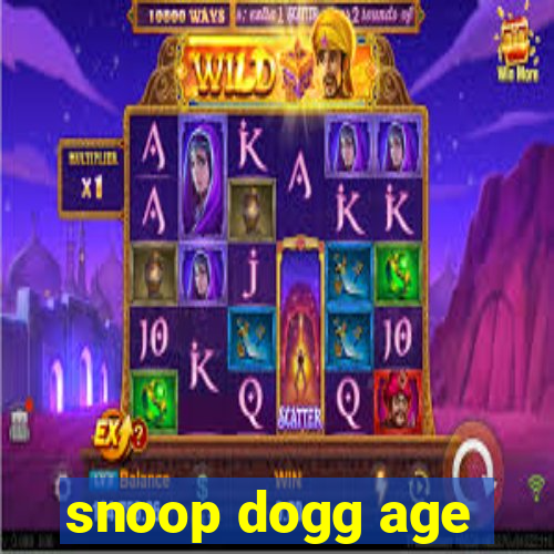 snoop dogg age