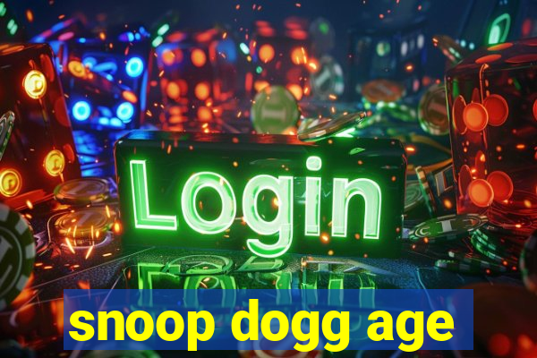 snoop dogg age