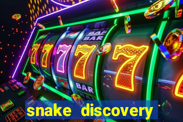 snake discovery bingo card