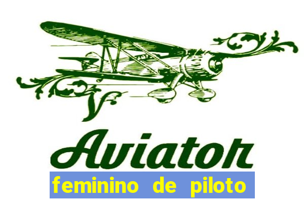 feminino de piloto de fuga