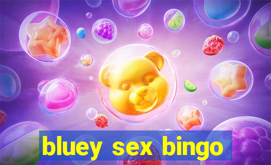 bluey sex bingo