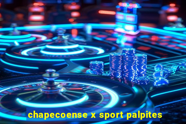 chapecoense x sport palpites