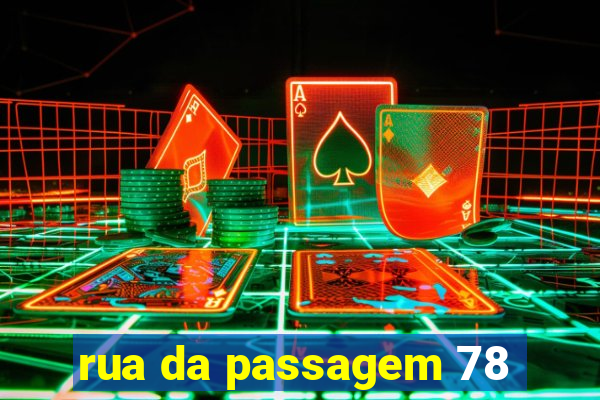 rua da passagem 78