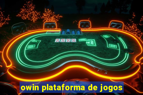 owin plataforma de jogos