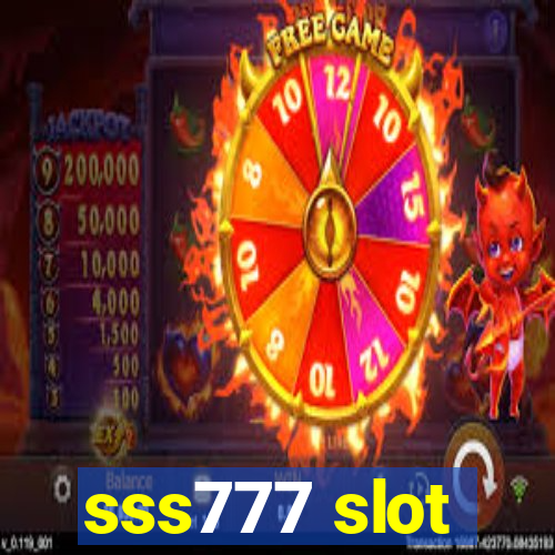 sss777 slot