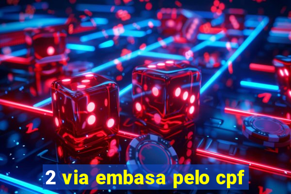 2 via embasa pelo cpf