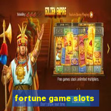 fortune game slots